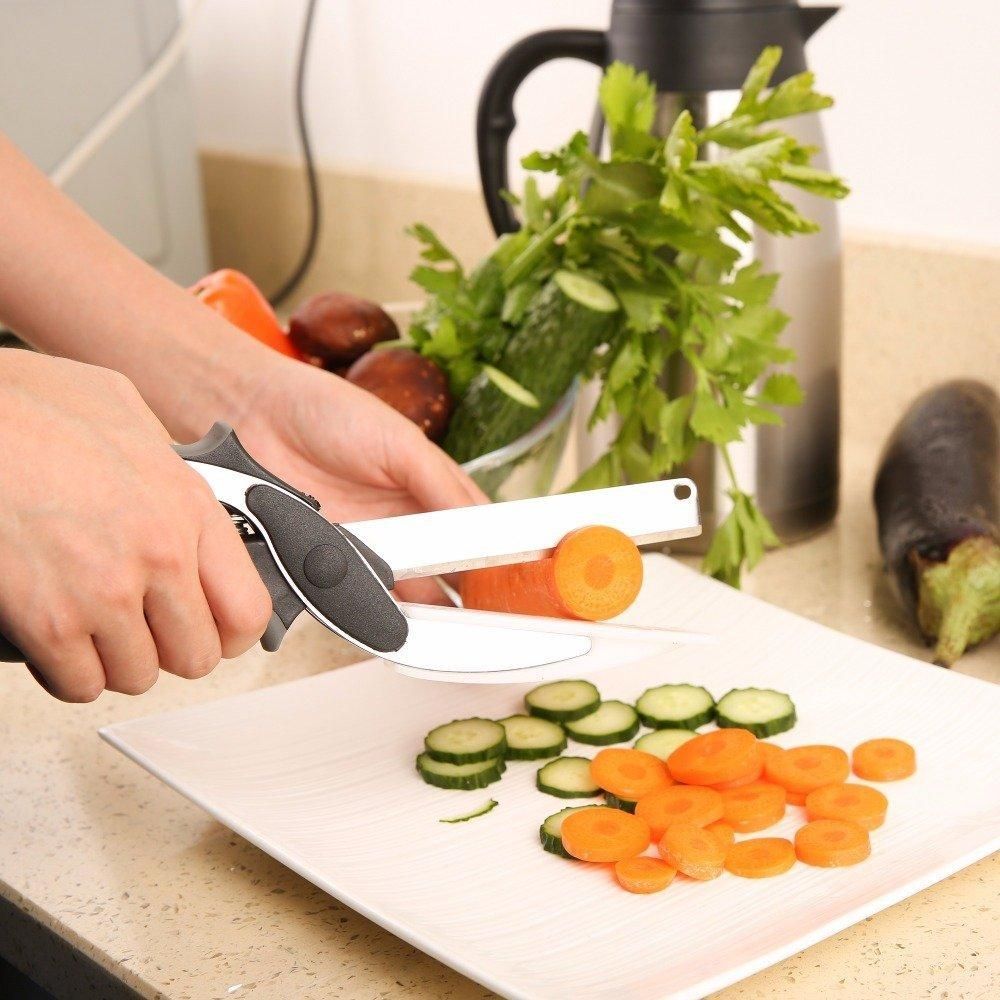 Revolutionary 5-in-1 Kitchen Scissors: Chop Veggies, Meat & More in Seconds🔪