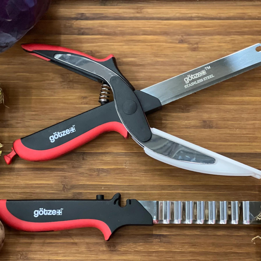 Revolutionary 5-in-1 Kitchen Scissors: Chop Veggies, Meat & More in Seconds🔪